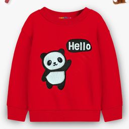 YK X Trampoline Infants Graphic Embroidered Pullover Fleece Sweatshirt-picture-42