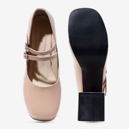 TRASE Block Sandals with Buckles image 5