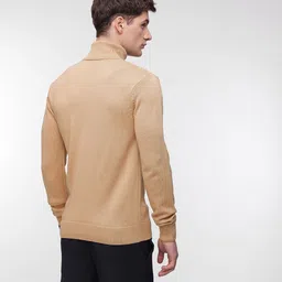 French Connection Cable Knit Turtle Neck Pullover Sweaters image 3