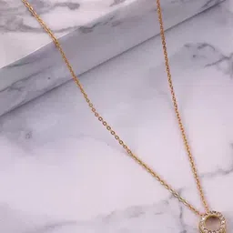 Anouk Gold-Plated American Diamond Studded Chain-picture-25