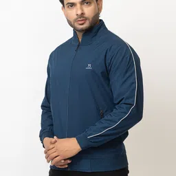 TWEUNBOY Solid Men Wind Cheater image 5