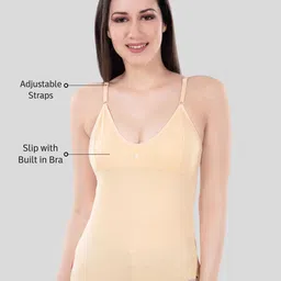 Selsia Pack Of 3 Pure Cotton Non Padded Camisoles image 4