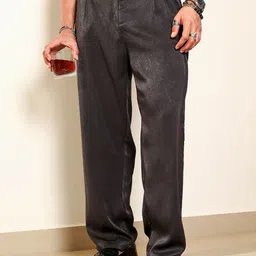 Campus Sutra Men Solid Comfort Mid-Rise Formal Formal Trousers-picture-28