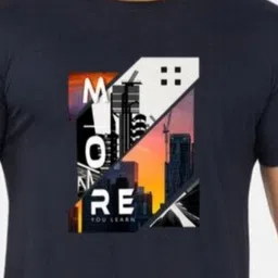 GLOBAL NOMAD Men 2 Printed Bio Finish Applique T-shirt image 4