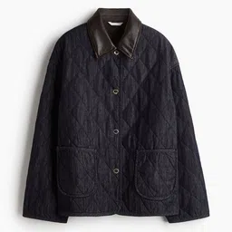 H&M Quilted Denim Jacket-picture-36