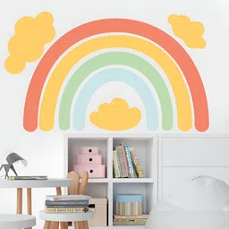 My Kids Wall 3 Pieces Yellow & Blue UV Printed Other Wall Stickers-image-14
