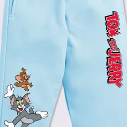 YK X Minute Mirth Boys Graphic Printed Joggers image 3