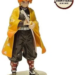 toonyverse anime Zenitsu Agatsuma Demon Slayer Action Figure image 1