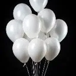 Solid White Balloon-image-14