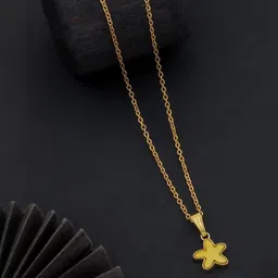 SZN Set Of 2 Gold-Plated Minimal Necklaces image 4