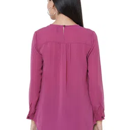 G0-4 IT Women Full Sleeves Georgette Top image 2