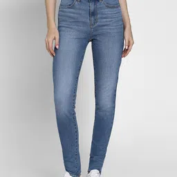 AMERICAN EAGLE OUTFITTERS Women Skinny Fit High-Rise Light Fade Jeans-picture-23