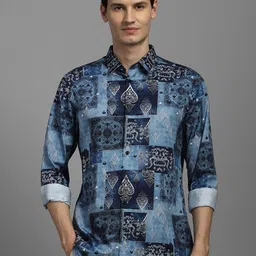 Louis Philippe Sport Men Slim Fit Printed Casual Shirt-picture-15