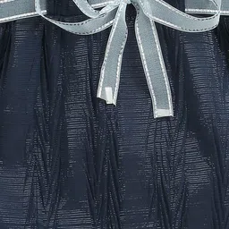 Tiny Girl Self Design Embellished Pleated Puff Sleeve Tiered Top image 4