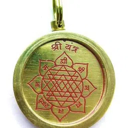 RAVIOUR LIFESTYLE Unisex Circular Shaped Shri Yantra Pendants-image-51