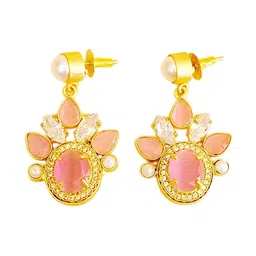 UrbanLuk Floral Drop Earrings-picture-16