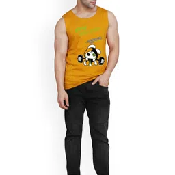 Slowloris Men Pack of 2 Printed Gym Vests image 5