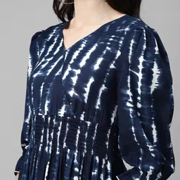 Vastani Enterprise Women Crepe Anarkali Kurta image 3