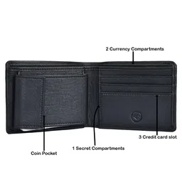 MATIN LIFE Men Two Fold Wallet image 5
