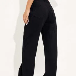 shine world Women Regular High Rise Black Jeans image 2