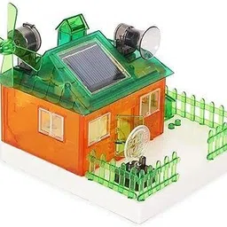 integrity Building Model Learning for Kids,Solar Rechargable House Kit for Kids Model Building Kit image 3