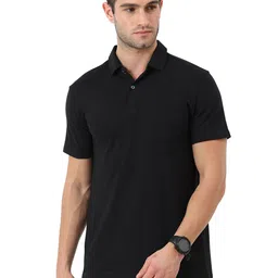 ECOLINE Clothing Men Antimicrobial Solid Polo Collar Cotton T-shirt-picture-23
