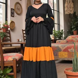 DIYAZ Women Polyester Fit & Flare Dresses-image-32