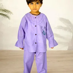 LITTLE GINNIE Cat Printed Pure Cotton Clothing Set-picture-14