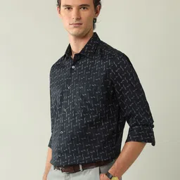 AD By Arvind Regular Fit Printed Cotton Shirt image 2