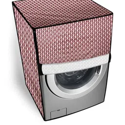 The Furnishing Tree Black PVC Washing Machine Covers-picture-11