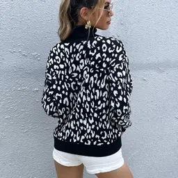 Mast & Harbour Women Animal Printed Pullover image 3