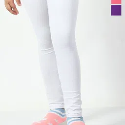 KAYU Girls Pack Of 3 Ankle-Length Lenggings-picture-29