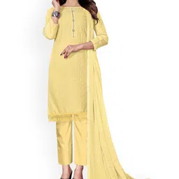 Maroosh Embellished Unstitched Dress Material-picture-10