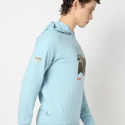 Performax Men Printed Hooded Sweatshirt image 4