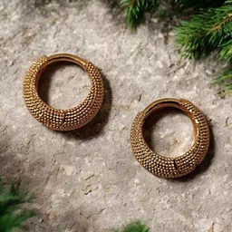 SHREE KRISHNA SHOPPING Gold-Plated Brass Earrings-image-88