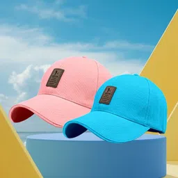 ALAMOS Men Set of 2 Striped Baseball Sports Caps-picture-11