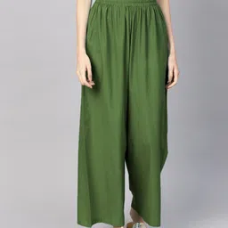 GO GAZAB Women Knitted Palazzos-picture-22