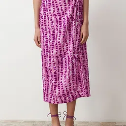 Trendyol Women Printed A-Line Midi Skirts-image-7