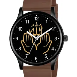 Gopal Shopcart Unisex Printed Dial Straps Analogue Watch SilmBLK-Islamic-NUM03-804BRO_SH-picture-39