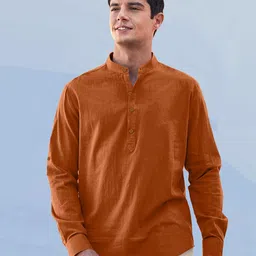 ZELINCO Men Thread Work Kurta-picture-34