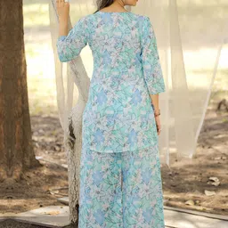 7Threads Printed Tunic With Trousers Co-Ords image 4