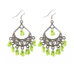 Creative Frogs Green Alloy Earrings-picture-20