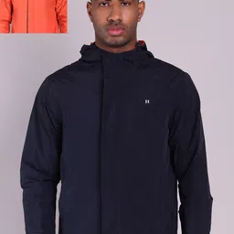 HOUSE OF VEDAS Men Reversible Outdoor Sporty Jacket-image-11