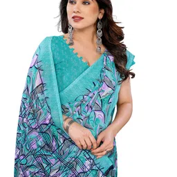 Moda Rapido Printed Saree image 5