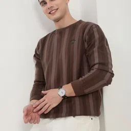 SHOWOFFFF Men Striped Sweatshirt-picture-11