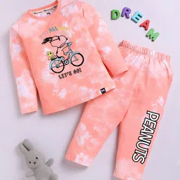 YK X Minute Mirth Girls Printed T-shirt and Pyjamas-image-28