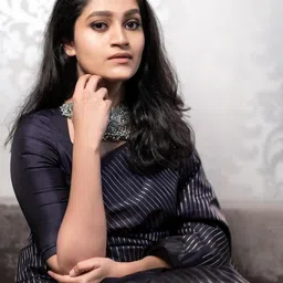 CaniBani Woven Design Zari Silk Blend Banarasi Saree image 4