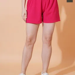 kintu parantu Women Pack of 2 Solid Cycling Shorts-picture-26