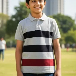 Fasha Kids-Unisex Solid Tshirts-picture-52