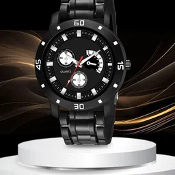 Gopal Shopcart Unisex Bracelet Style Straps Analogue Watch Aeviyo BLK D 801BLK-picture-0